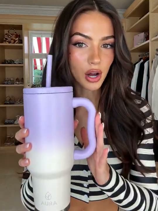 UGC-style tumbler drink creator video preview
